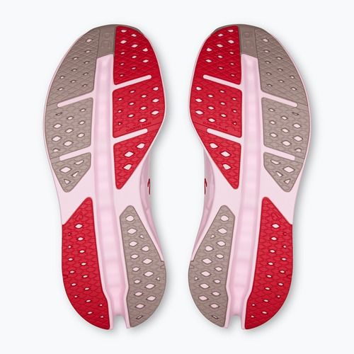 Damen-Laufschuhe On Cloudsurfer Max ivory/peony