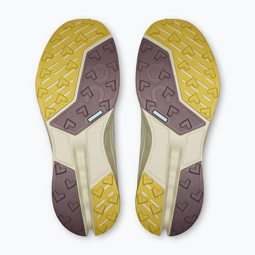 Damen-Laufschuhe On Running Cloudsurfer Trail 2 Waterproof ghost/chalk