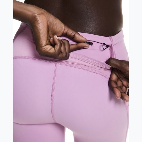 Damen-Laufleggings On Performance Tights 7/8 cherry blossom