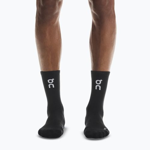 Laufsocken On Core Run High 2 Paare schwarz