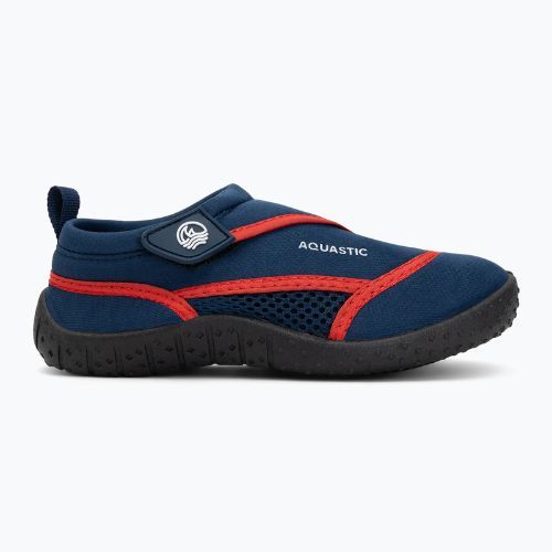 Kinder Wasserschuhe AQUASTIC Nino navy blue/red