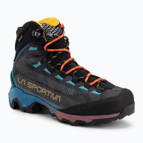 Herren Trekkingschuhe La Sportiva Aequalibrum Hike GTX carbon/tropic blue