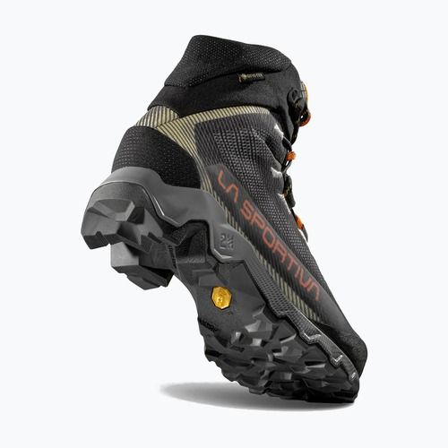 Herren-Trekking-Schuhe La Sportiva Aequalibrum Hike GTX carbon/papaya