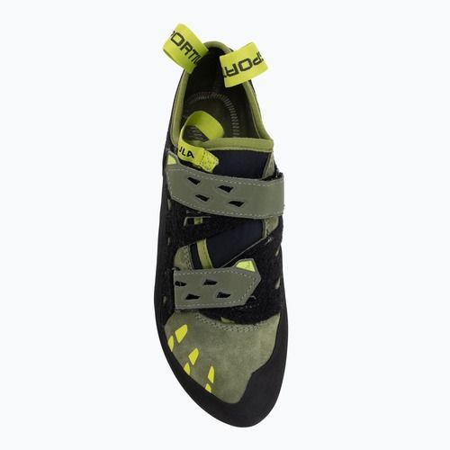 Herren Kletterschuhe La Sportiva Tarantula olive/neon