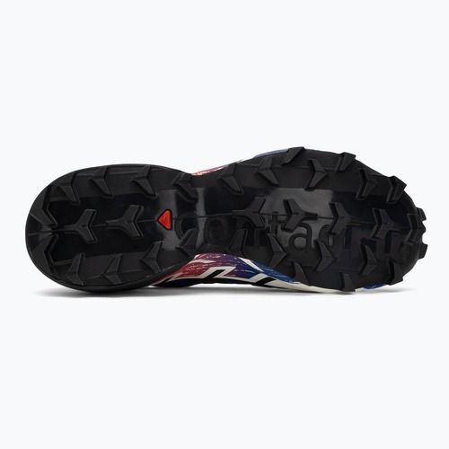Laufschuhe Salomon Speedcross 6 GTX surf the web/fiery red/white
