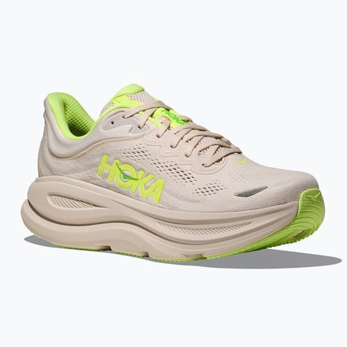 Herren Laufschuhe HOKA Bondi 9 grout/neon yuzu