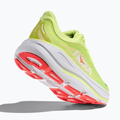 Damen Laufschuhe HOKA Bondi 9 neon yuzu/sunlight
