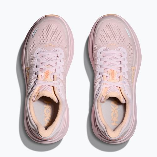 Schuhe zum Laufen Damen HOKA Bondi 9 lilac cream/tangerine glow