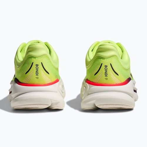 Herren-Laufschuhe HOKA Bondi 9 Wide neon yuzu/sunlight