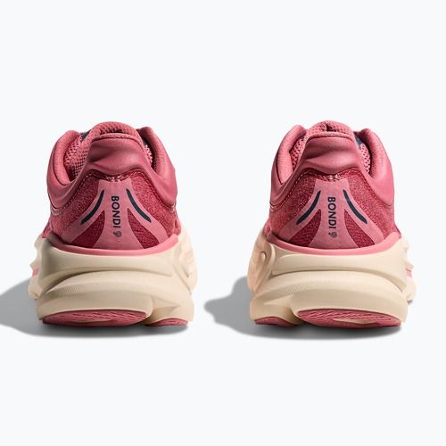 Damen-Laufschuhe HOKA Bondi 9 Wide lingonberry/cranberry