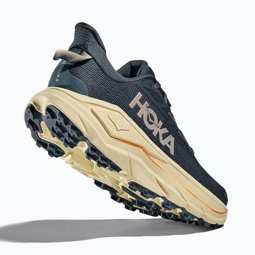 Herren Laufschuhe HOKA Challenger 8 faded navy/pampass grass