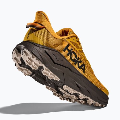 Herren Laufschuhe HOKA Challenger 8 mustard seed/black