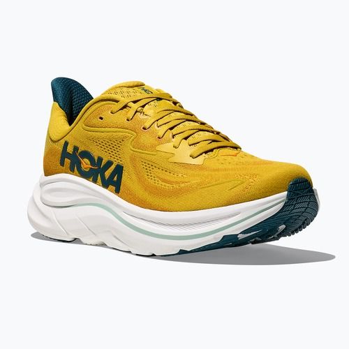 Herren-Laufschuhe HOKA Clifton 10 yellow gold/tidal wave