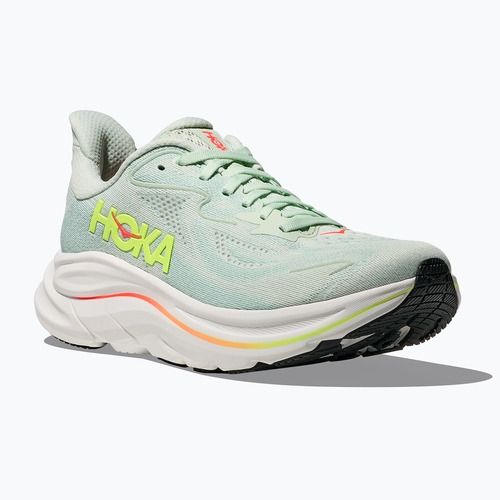 Damen-Laufschuhe HOKA Clifton 10 sea glass/neon flame
