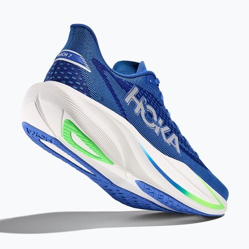 Herren Laufschuhe HOKA Mach 7 cobalt blue/neon green