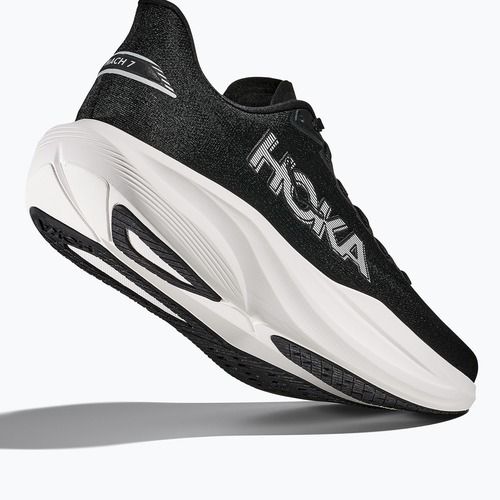 Herren Laufschuhe HOKA Mach 7 black/white