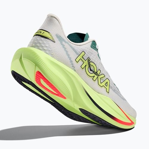 Damen Laufschuhe HOKA Mach 7 frost/neon yuzu