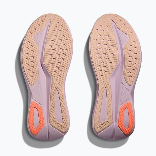 Damen Laufschuhe HOKA Mach 7 lilac cream/tangerine glow