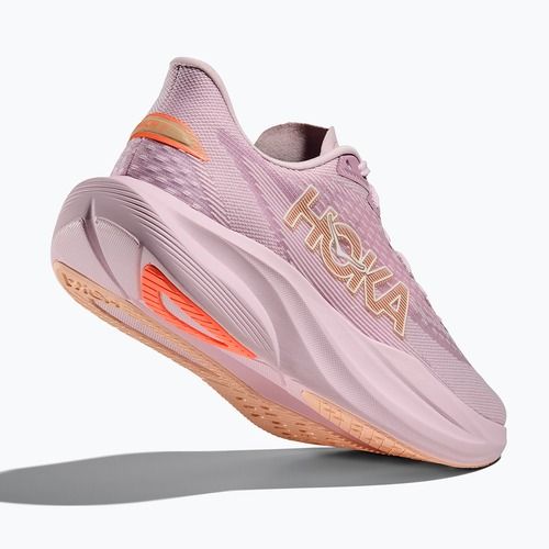 Damen Laufschuhe HOKA Mach 7 lilac cream/tangerine glow