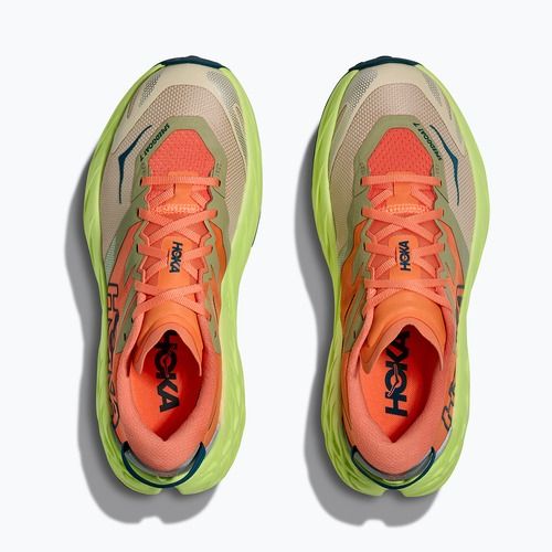 Damen Laufschuhe HOKA Speedgoat 7 persimmon/neon yuzu