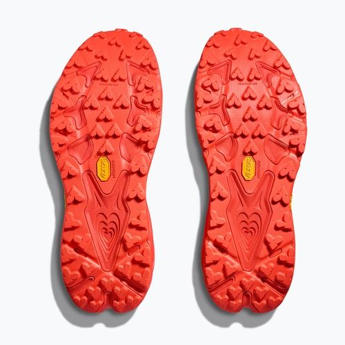 Damen Laufschuhe HOKA Speedgoat 7 bell pepper/bell pepper