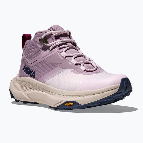 Damen-Trekkingschuhe HOKA Transport Hike GTX fragrant lilac/lilac cream