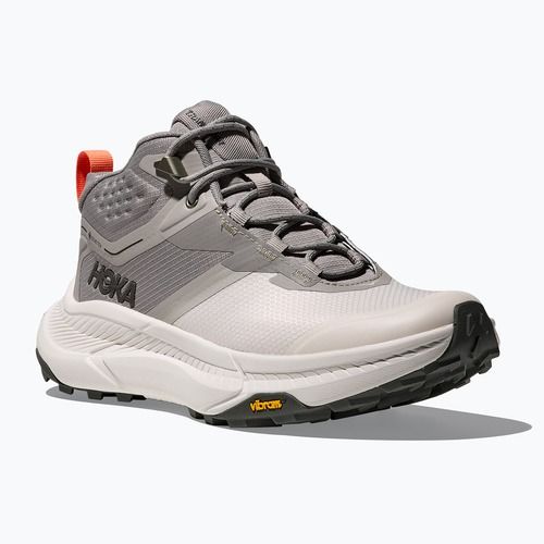 Damen-Trekkingschuhe HOKA Transport Hike GTX cement/stucco