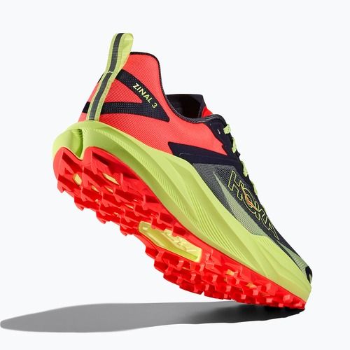 Herren Laufschuhe HOKA Zinal 3 squid ink/neon yuzu