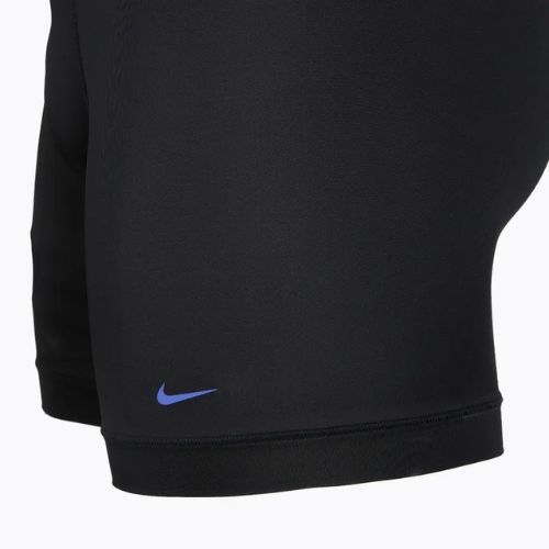 Herren Boxershorts Nike Essential Micro 3 pairs black/sapphire/wolf grey/team crimson
