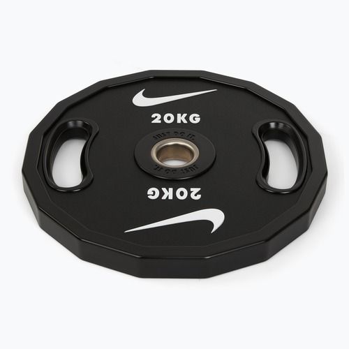 Bumper-Gewichte Nike Strength Pro Urethane Plates 20 kg black/white