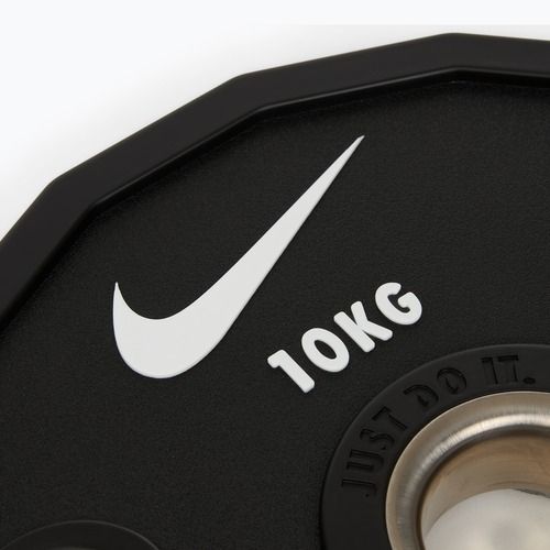 Bumperplatten Nike Strength Pro Urethane Plates 10 kg black/white