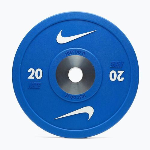 Bumper-Gewicht Nike Strength Pro Urethane Bumper Plates 20 kg blue/white