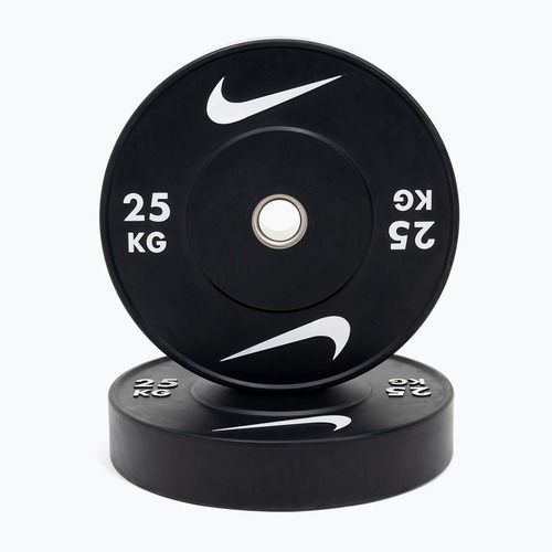 Bumper-Gewicht Nike Strength Rubber Bumper Plates 25 kg black/white