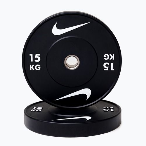 Bumper-Gewicht Nike Strength Rubber Bumper Plates 15 kg black/white