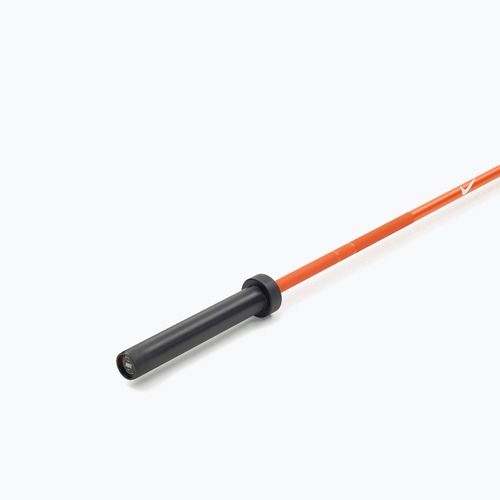 Gerade Langhantelstange Nike Strength Coated Premium Barbell orange swoosh