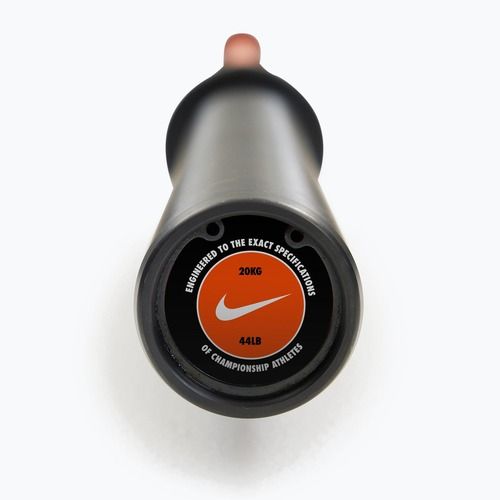 Gerade Langhantelstange Nike Strength Coated Premium Barbell orange swoosh