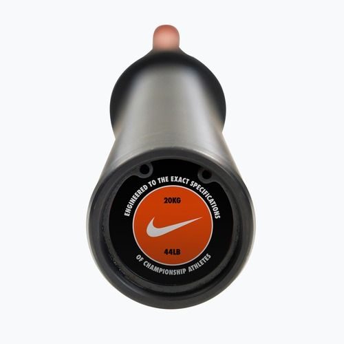 Gerade Hantelstange Nike Strength Coated Premium Barbell black just do it