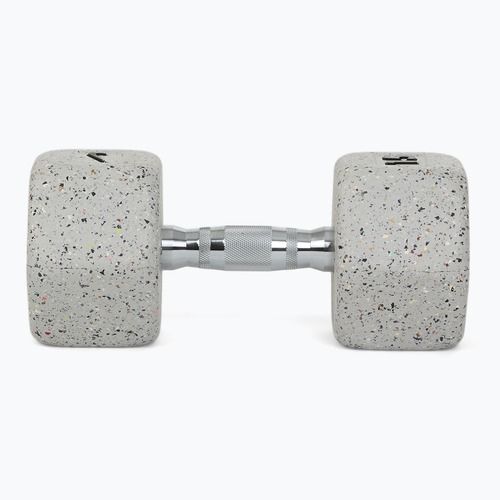 Gummierte Hantel Nike Strength Grind Hex Dumbbell 15 kg wolf grey