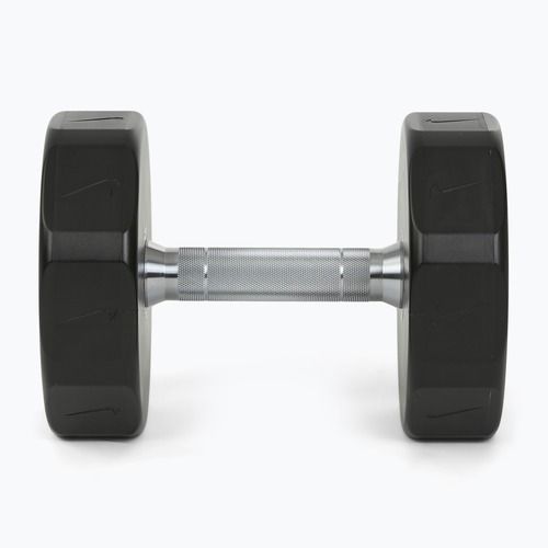 Chromierte Hantel Nike Strength Pro Urethane Dumbbell 16 kg black/white
