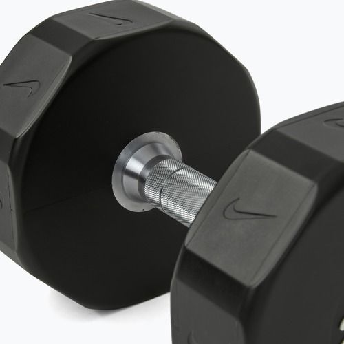 Chromierte Hantel Nike Strength Pro Urethane Dumbbell 20 kg black/white
