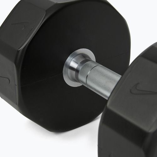 Chromierte Hantel Nike Strength Pro Urethane Dumbbell 22 kg black/white