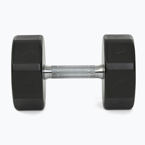Chromierte Hantel Nike Strength Pro Urethane Dumbbell 24 kg black/white