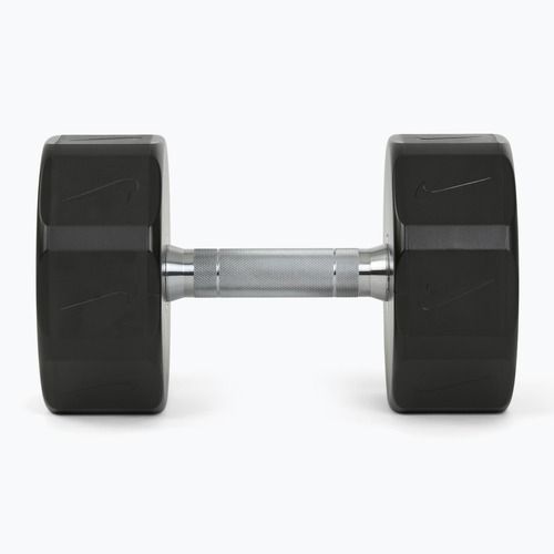 Chromierte Hantel Nike Strength Pro Urethane Dumbbell 26 kg black/white