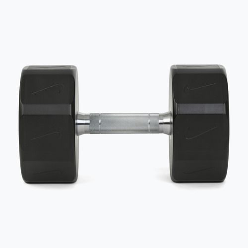 Chromierte Hantel Nike Strength Pro Urethane Dumbbell 28 kg black/white