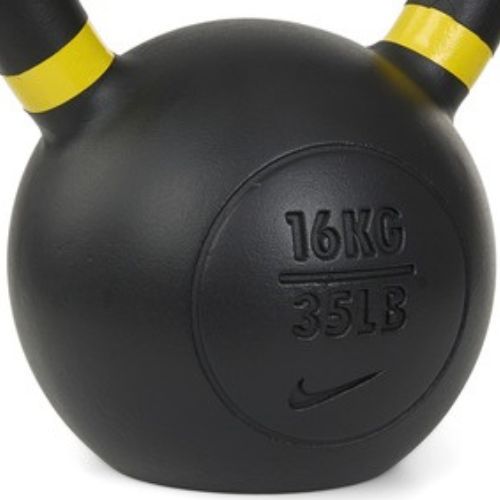 Kettlebell Nike Strength Cast Iron OG 16 kg black/yellow
