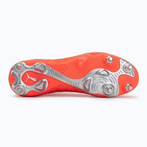 Fußballschuhe PUMA Future 9 Ultimate MxSG glowing red/puma white