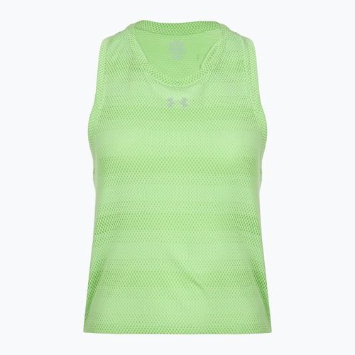 Damen-Laufshirt Under Armour Velociti Singlet lumos lime/white