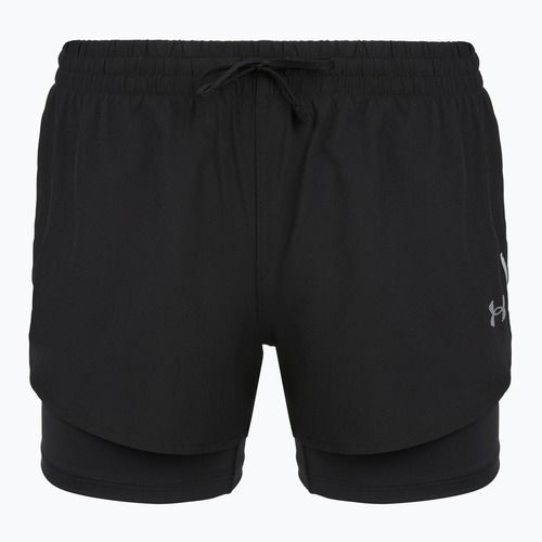 Damen Laufshorts Under Armour Velociti Pro 4" 2N1 ultimate black/ultimate black/ultimate black