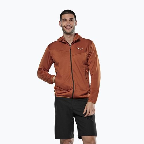 Herren-Trekkingpullover Salewa Puez Altavia PL HD bombay brown