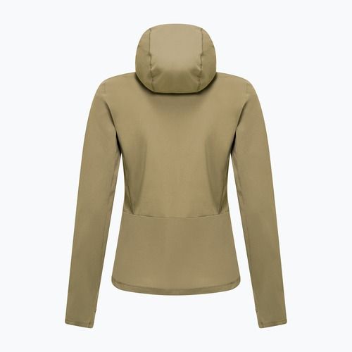 Damen-Trekkingpullover Salewa Puez Sun Hoodie quicksand